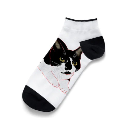 きゅるるんハンターキャット Ankle Socks