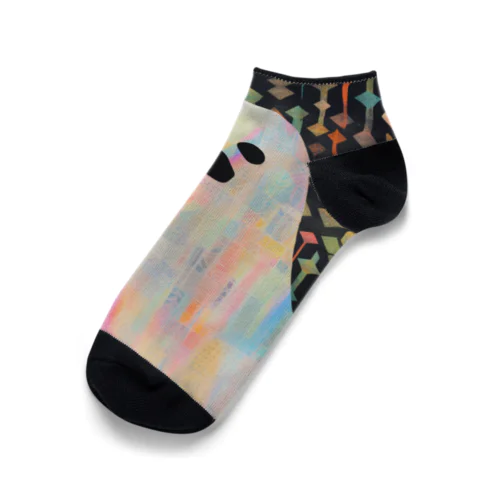 Colorful Spooky #01 Ankle Socks