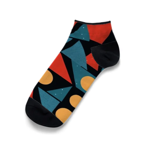 「神聖な幾何学」をテーマにした美しいデザイン Ankle Socks