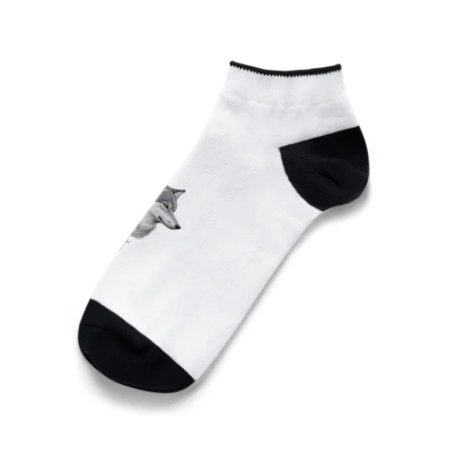 Cool Wolf Ankle Socks