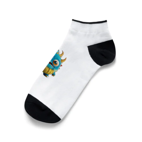 cute monster c Ankle Socks