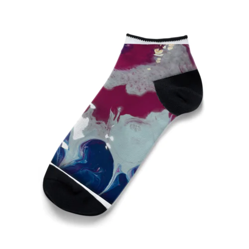 紫陽花 Ankle Socks
