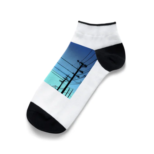 Urban Skies Ankle Socks