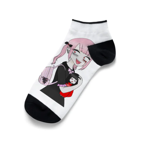 愛呪心愛 Ankle Socks