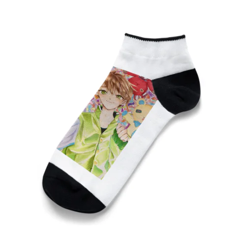 カラフルくん Ankle Socks