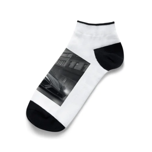 BLACKスポーツカー Ankle Socks