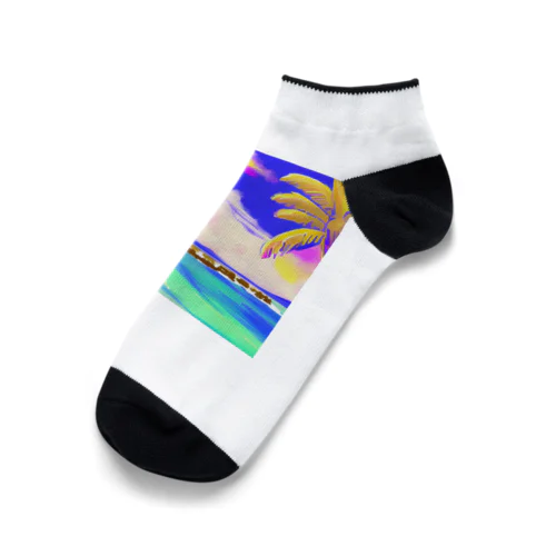 南国グラフィック Ankle Socks