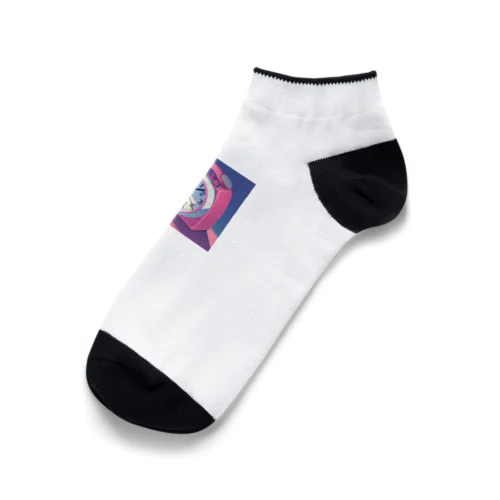 ピンク置き時計 Ankle Socks