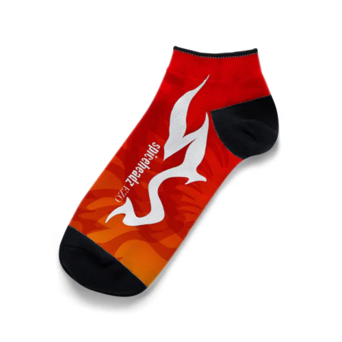 spiceheadz EZO レッド Ankle Socks