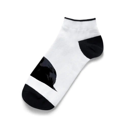 黒猫 Ankle Socks
