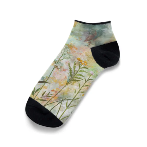 くるぶしソックス(花) Ankle Socks