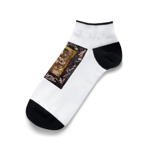 猫 Ankle Socks