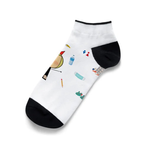 安心こちゃんソックス Ankle Socks