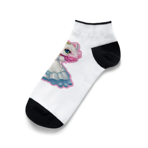 猫のプリンセス Ankle Socks