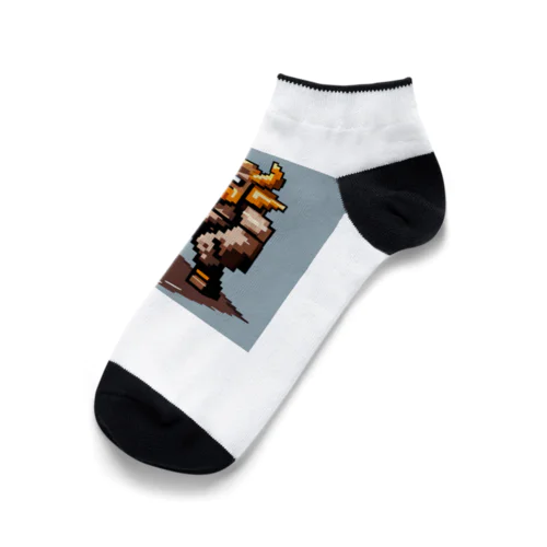 ドット絵バイキング Ankle Socks