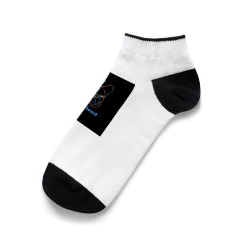 マイベストフレンド-ブルドッグのアイテム Ankle Socks