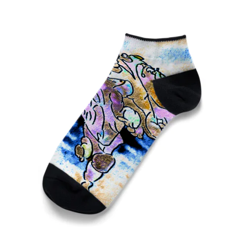 返して返して返してよー Ankle Socks