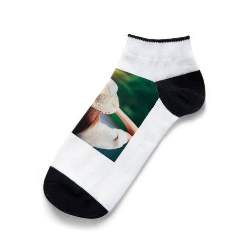 麦わら女子 Ankle Socks