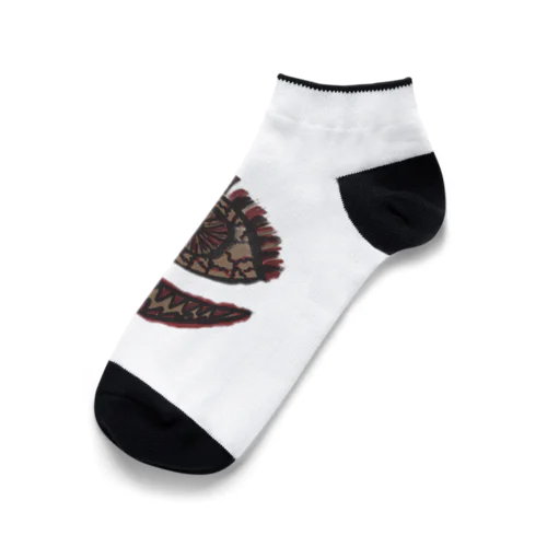 目玉（Medama）背景無し Ankle Socks