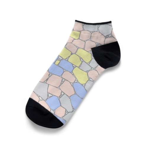 金沢城の石垣 Ankle Socks