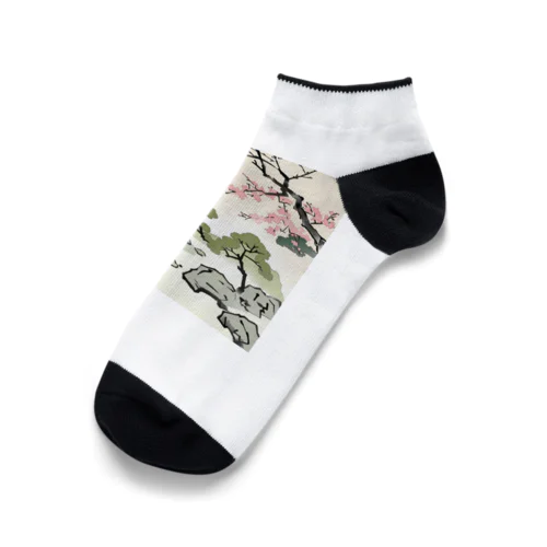 日本のイラストグッズ Ankle Socks