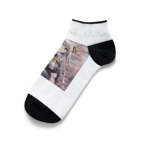 スクール萌え女子 Ankle Socks