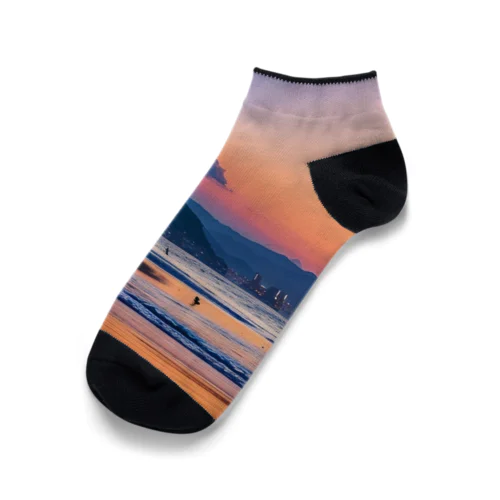 夕日のグッズ Ankle Socks