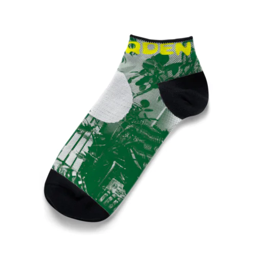 可愛い5%Garden Ankle Socks