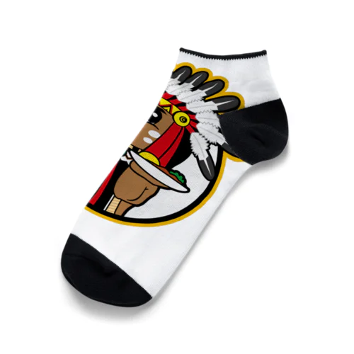 ゴロチキカリーロゴ Ankle Socks