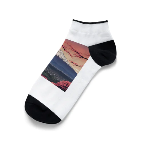 富士山 Ankle Socks