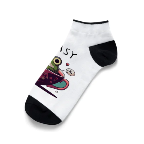 ほっとひとかえる = げこたろう = Ankle Socks