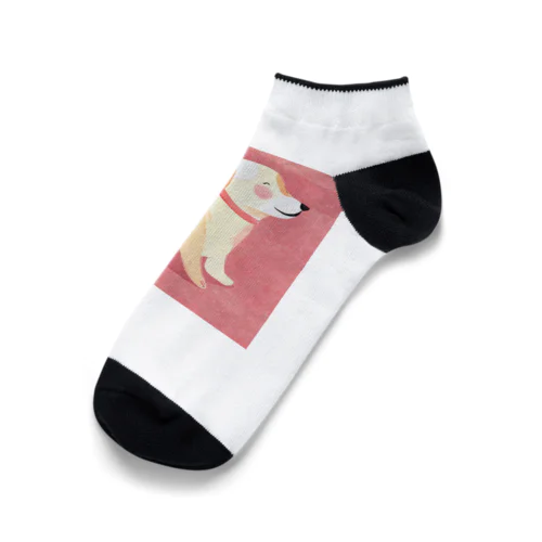 可愛い犬のグッズ Ankle Socks