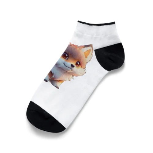 キツネくん Ankle Socks