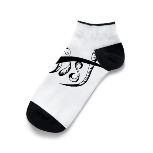 exist ロゴ Ankle Socks