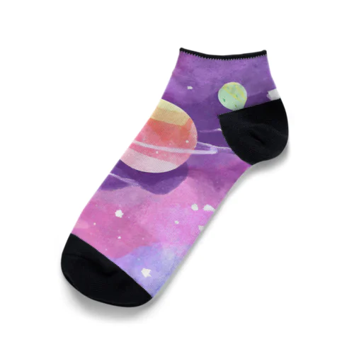 宇宙のパワーを感じて Ankle Socks