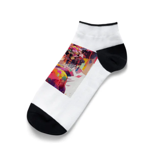 花魁 Ankle Socks