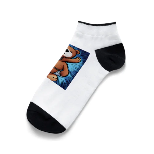 ヒップホップなクマさん Ankle Socks