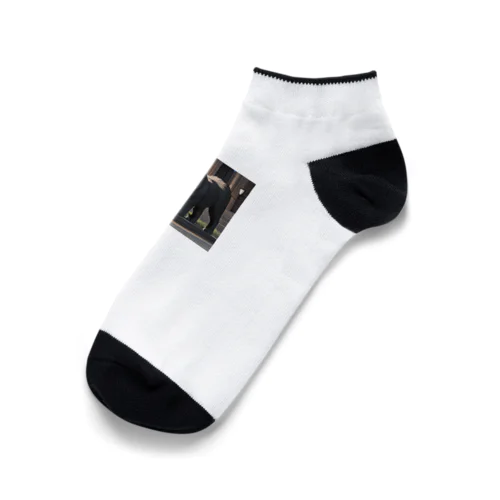 sit cat Ankle Socks