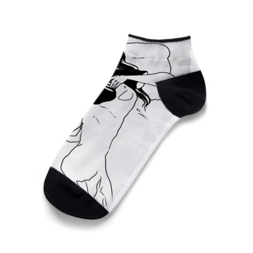 ロン毛犬 Ankle Socks