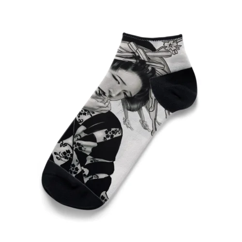 花魁 Ankle Socks