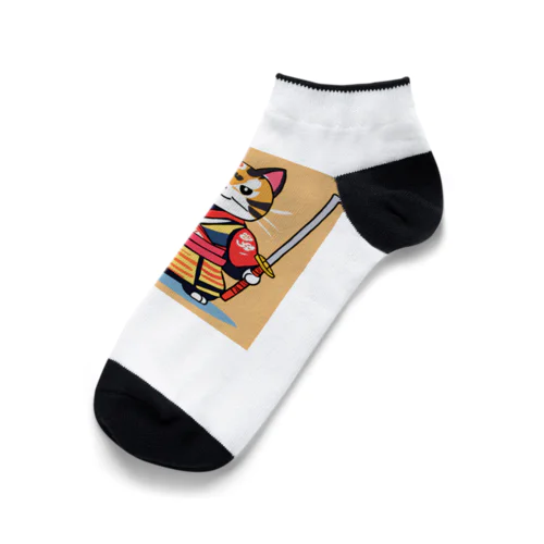 戦国武将猫 Ankle Socks