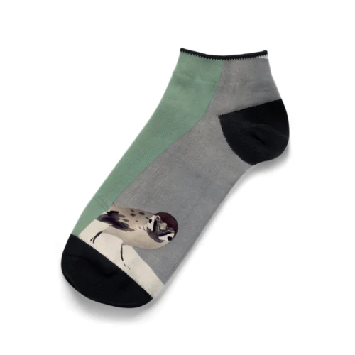 中竹、神坂雪佳、1909年　Ⅱ Ankle Socks
