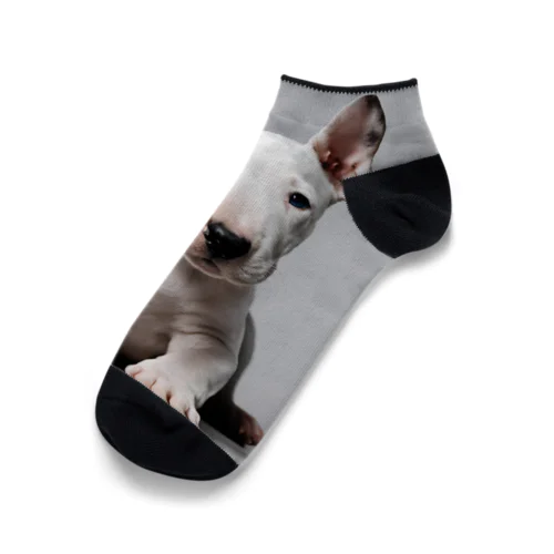 テリアのかわいい子犬のアイテム Ankle Socks