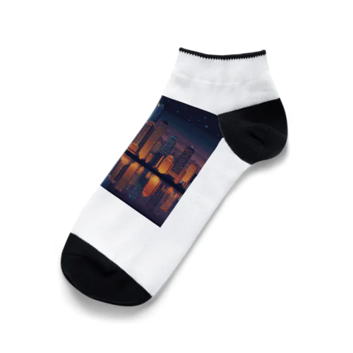 夜景 Ankle Socks