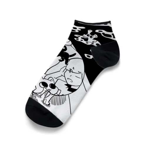 The and of Cats-004 Ankle Socks