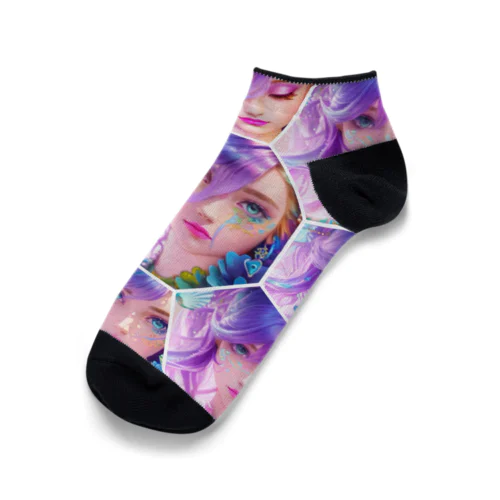 universal mermaid Sally Ankle Socks