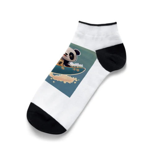 サーフィンパンダ Ankle Socks