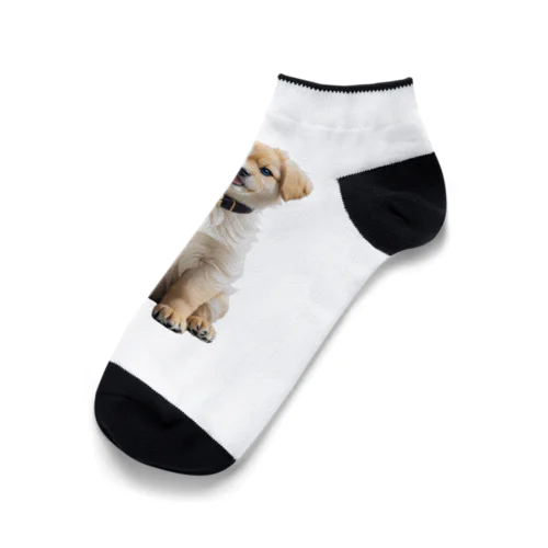 愛らしい子犬 Ankle Socks