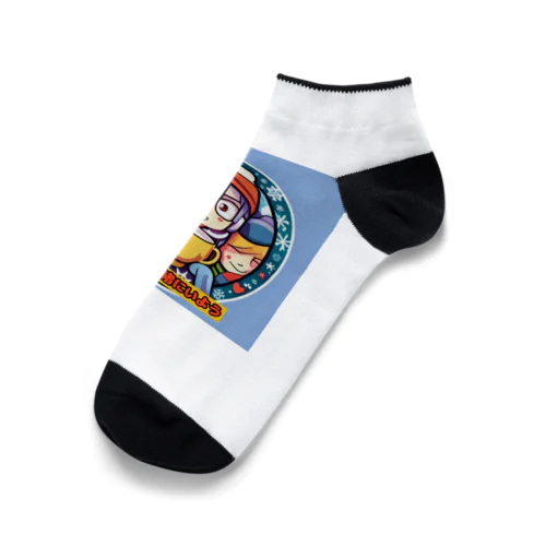 寒い日は一緒にいよう！ Ankle Socks