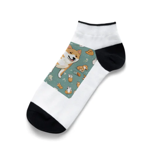 かわいい柴犬グッズ Ankle Socks